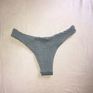 Zaful textured bikini bottoms
